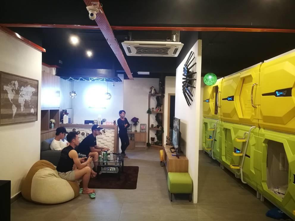 Jk Capsule Hostel Kota Kinabalu Zewnętrze zdjęcie