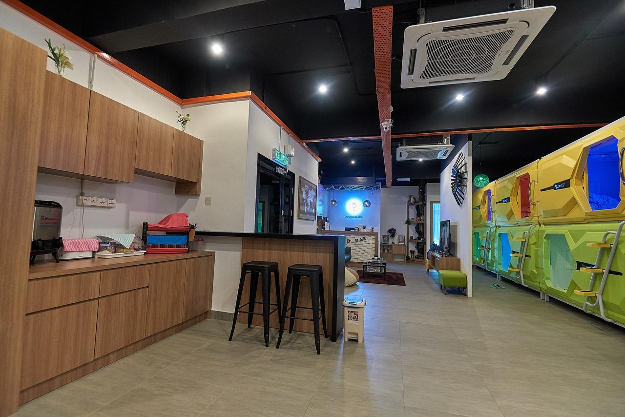 Jk Capsule Hostel Kota Kinabalu Zewnętrze zdjęcie